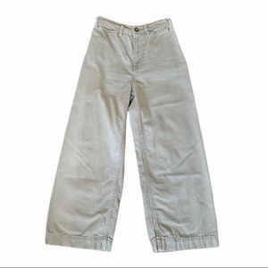 Free People Patti Wide leg pants- moss